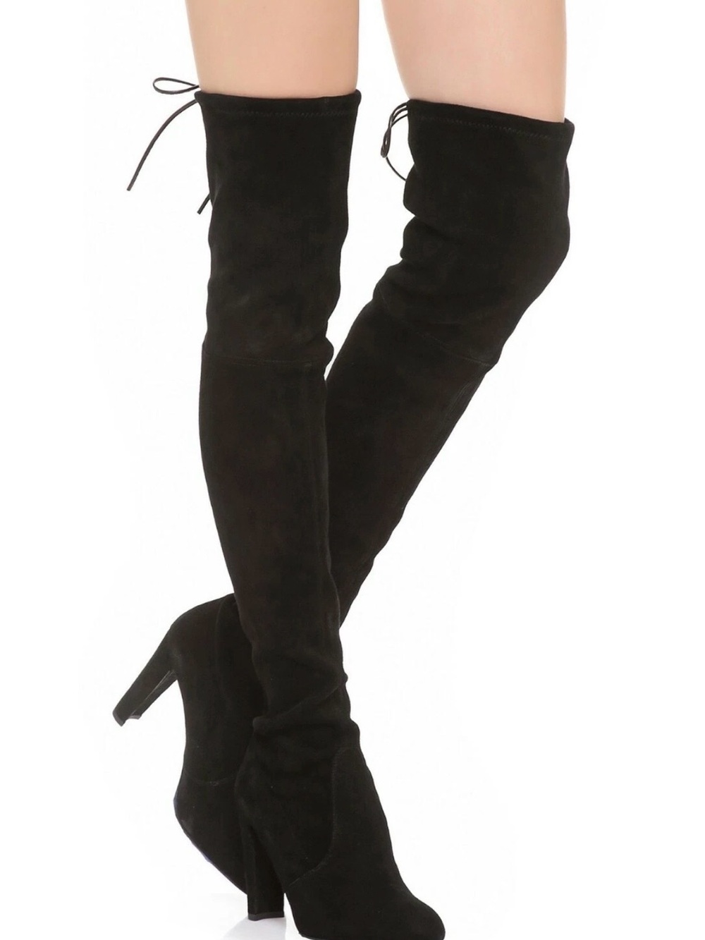 Stuart Weitzman Black Over-the-Knee Boots size 6